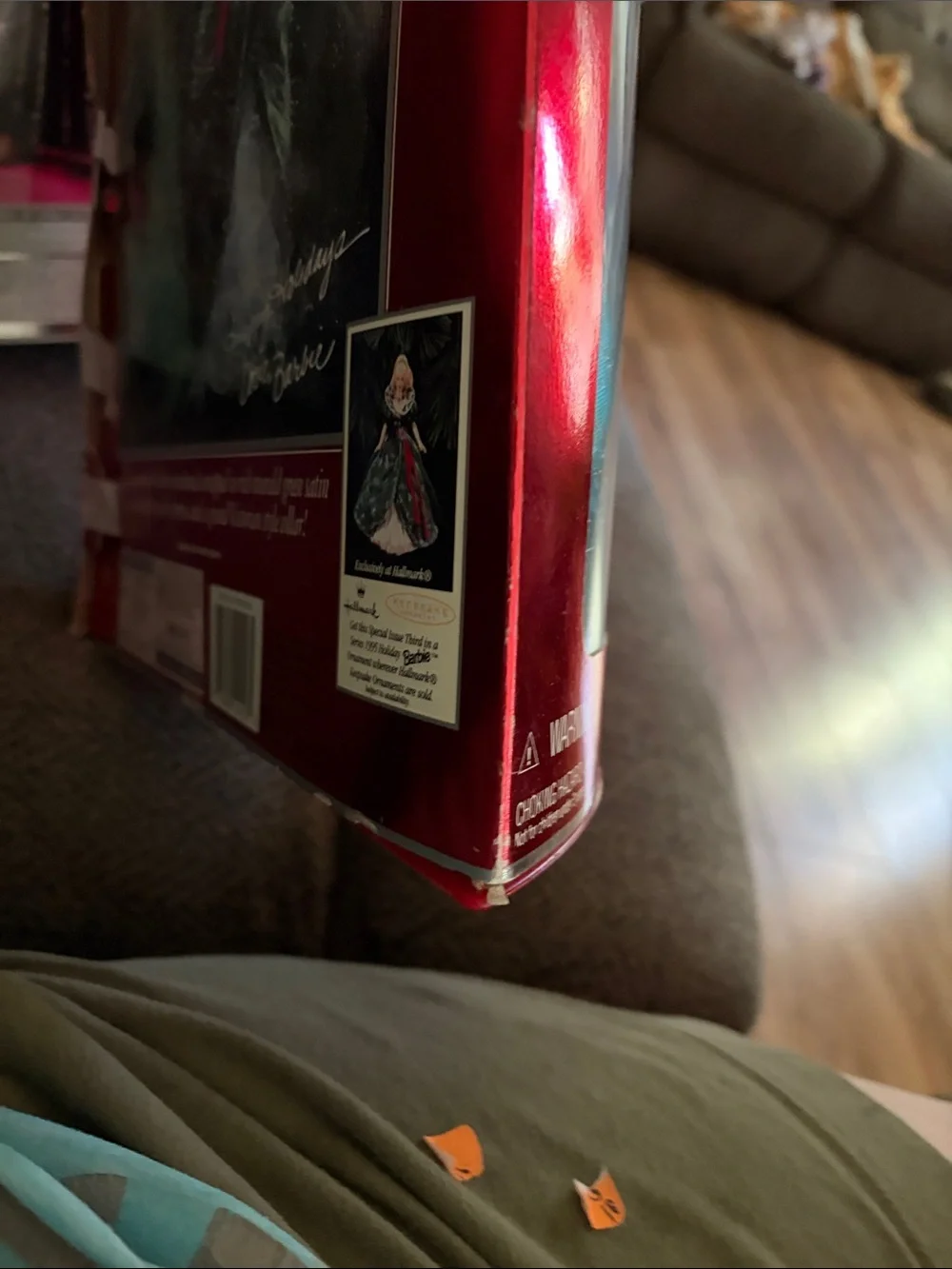 Barbie Teal and Red Holiday Special Edition Doll